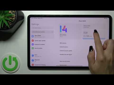 How to Check Device Model on XIAOMI Pad 6? - Find Device Info