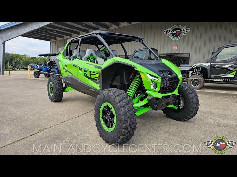 New 2026 Kawasaki Teryx®5 H2 Deluxe eS Lime Green / Flat Ebony