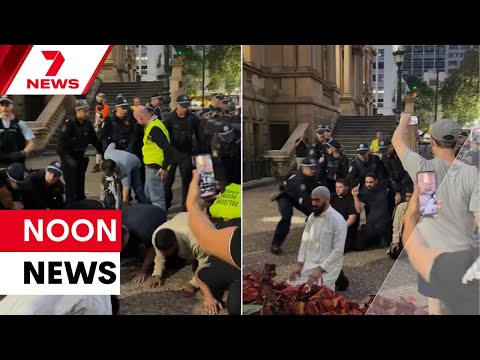 Violence erupts at Sydney protests, police defend their actions over arrests | 7NEWS