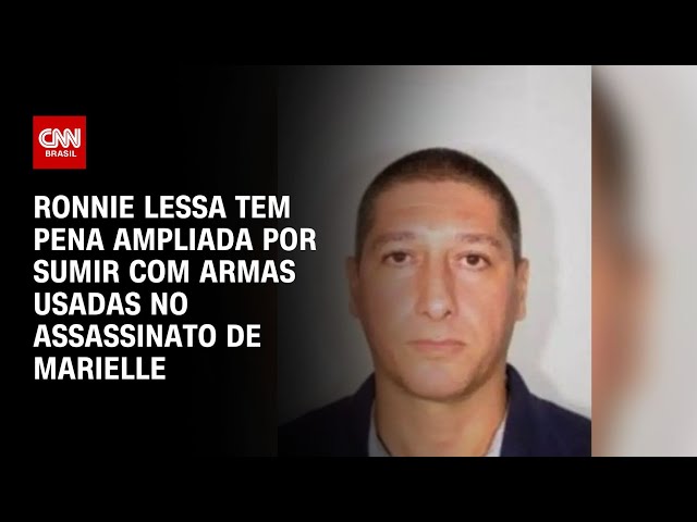 Ronnie Lessa tem pena ampliada por sumir com armas usadas no assassinato de Marielle | LIVE CNN