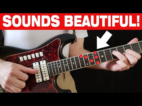 Simple Spanish Arpeggio Melody on Guitar (SOUNDS BEAUTIFUL!)