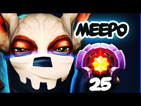 BETTER THAN ABED?! ARES FIRST LVL 25 MEEPO IMMORTAL RANK TOP 150 - Dota 2 EPIC Gameplay Compilation