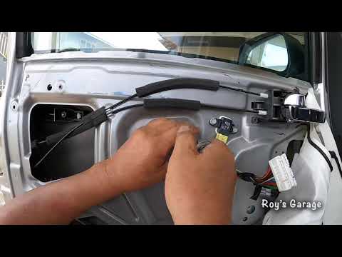 How to Replace the Window Motor with Regulator (Driver's Side) on a 2015 Nissan Frontier