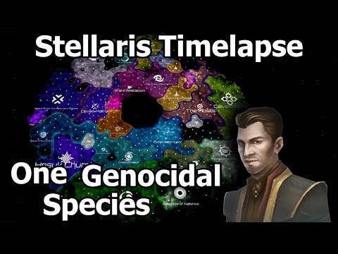 Many Purifiers of the Same Species - Stellaris Timelapse