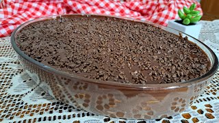PAVÊ DE CHOCOLATE SUPER CREMOSO, FÁCIL E DELICIOSO/ SOBREMESA MEGA CHOCOLATUDA! 😋