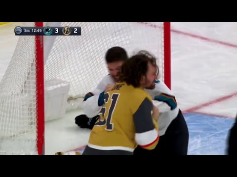 Mark Stone Drops The Gloves With Tomas Hertl