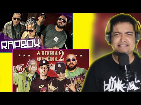 A Divina Comédia 1 e 2 | Rap Box | REACT