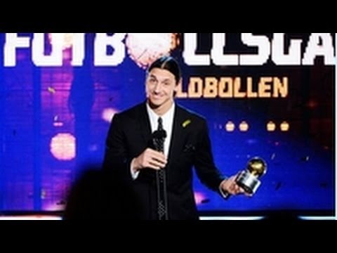 Zlatan pa presskonferensen efter fotbollsgalan