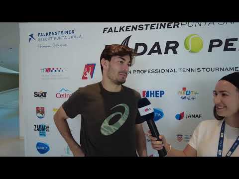Giulio Zeppieri Interview - Zadar Open
