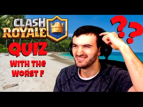 Quiz su Clash Royale con la peggior F nella storia dei gamer!