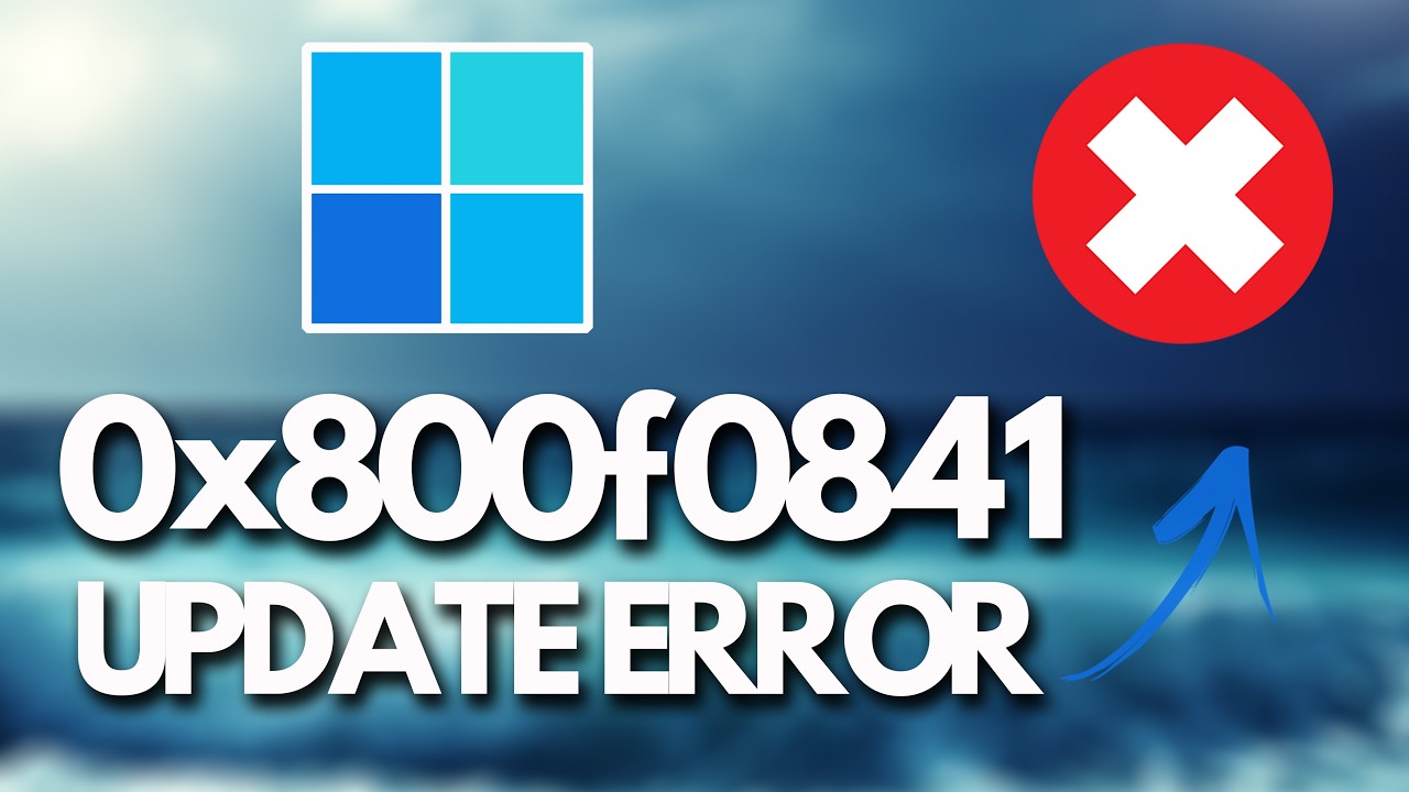 Windows 11 Update Error 0x800f0841 FIX