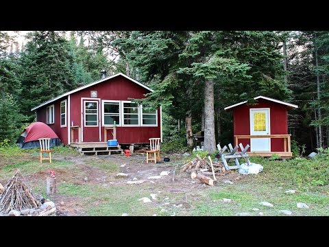 A Tour Of Air Dale's Dave Lake Outpost Camp - YouTube