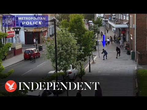 Gunman opens fire on busy London street in front of terrified children