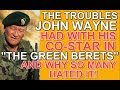 The TROUBLES JOHN WAYNE had with his co-star in 
