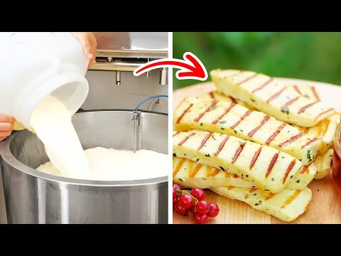 Cheese And Bread Making Process