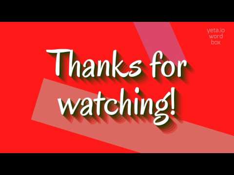 VAGOTONIC - How to pronounce it?