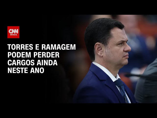 Anderson Torres e Alexandre Ramagem podem perder cargos na PF ainda neste ano | LIVE CNN