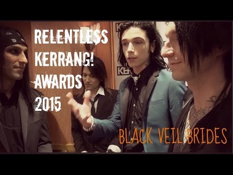 Sophie Eggleton chats to Black Veil Brides at the Kerrang! Awards 2015
