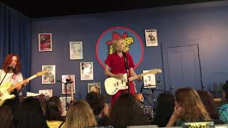 The Regrettes- A Living Human Girl at Amoeba records SF 3-17-18