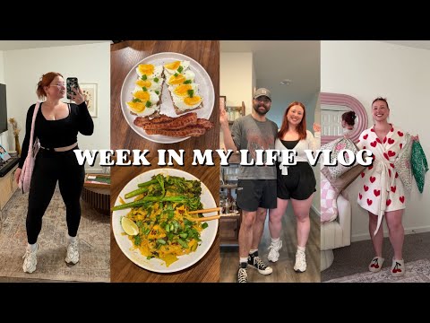 week in my life vlog: a week on PTO, easy at home dinners, spring clothing haul, trader joe's haul