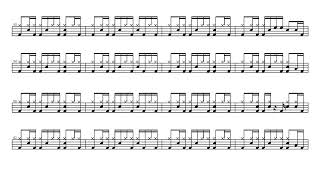 Dave Grusin-Bossa Baroque | Drum Score, Drum Sheet Music