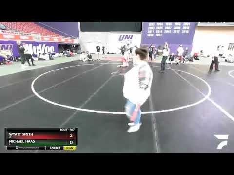 285 Lbs Cons. Semi - Wyatt Smith, IA Vs Michael Haas, IL F113