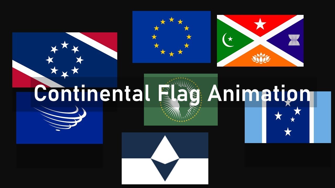 Continental Flag Animation