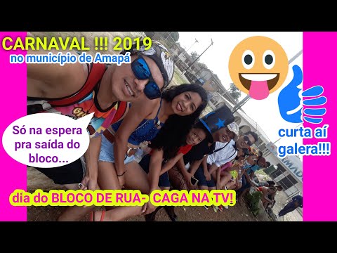 Carnaval no município de Amapá - bloco CAGA NA TV