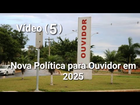vídeo ( 5 ) Revelação a política de Ouvidor- Goiás para o ano 2025