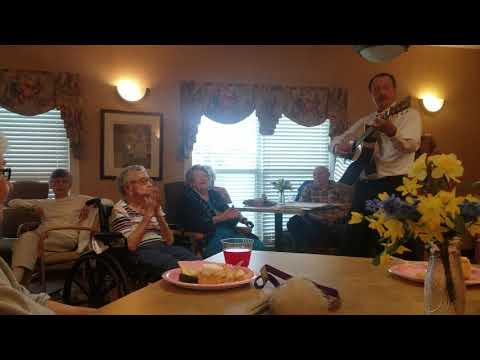 Granny's 102 birthday party.  Melvina Garner