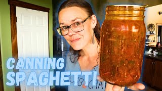Canning Meaty Spaghetti Sauce | Hamakua Homestead