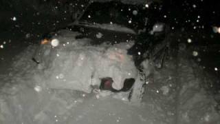 preview picture of video 'Mitsubishi Pajero Snowplow!Testing awd 4x4 fun'