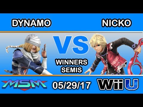 MSM 99 - 2S | Dynamo (Sheik) Vs. FAD | Nicko (Shulk) Winners Semis - Smash Wii U