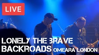 Lonely The Brave - Backroads - LIVE at Omeara London 2018