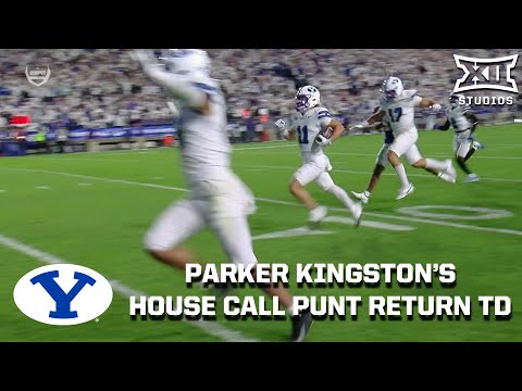 Parker Kingston Insane Punt Return TD