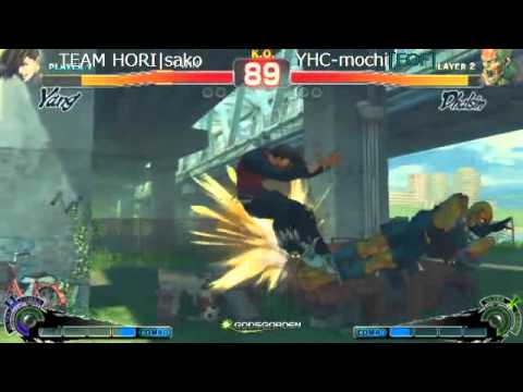 SSF4 AE: Sako (Yang) vs YHC-Mochi (Dhalsim) - Godsgarden 4