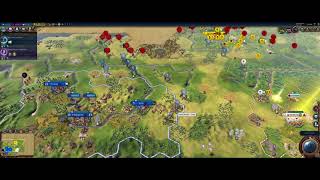 Civilization VI how to survive Jadwiga's Legacy scenario on DEITY part 2