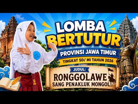LOMBA BERTUTUR PROVINSI JAWA TIMUR TINGKAT SD/ MI TAHUN 2026 - KABUPATEN TUBAN