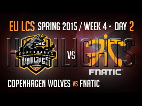Copenhagen Wolves vs Fnatic (Highlights) | S5 EU LCS Week 4 Day 2 Game 4 | Cw vs FNC W4D2G4