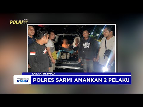 POLRES SARMI UNGKAP KASUS PENCURIAN DI SEKOLAH