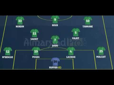 Oussama tanane VS Angers  [HD]