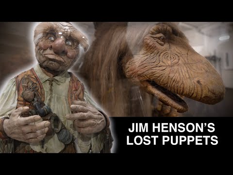 Jim Henson's LOST Labyrinth and The Dark Crystal Puppets