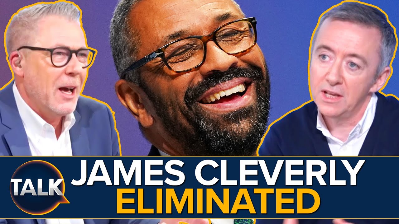 Cleverly OUT | Moments After Political Editor Expresses Shock At Him Still Being In Race