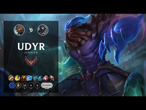 Udyr Jungle vs Kayn - EUW Grandmaster Patch 12.12
