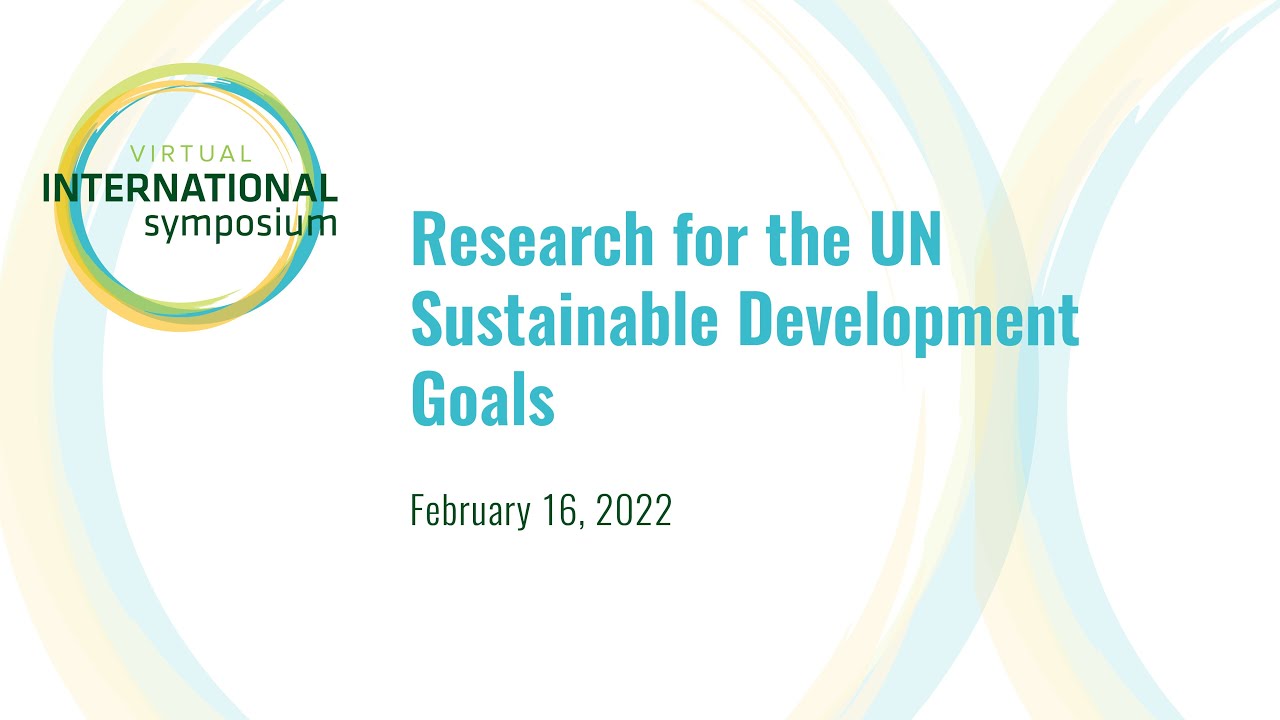 Research for the UN Sustainable Development Goals