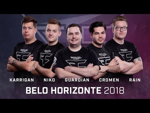 FaZe Clan Road To Victory - ESL Belo Horizonte 2018 Best Moments