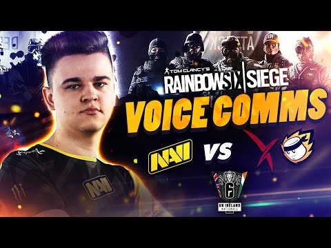 NAVI vs Vexed and MnM - Rainbow Six VOICE COMMS at UK Ireland Nationals