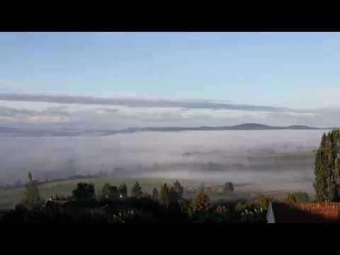 Brume de matin sur Annay La Côte, Annéot et Vault de Lugny