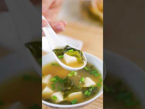 Miso Soup | Canh Miso #helenrecipes #asianfood #japanesefood #misosoup