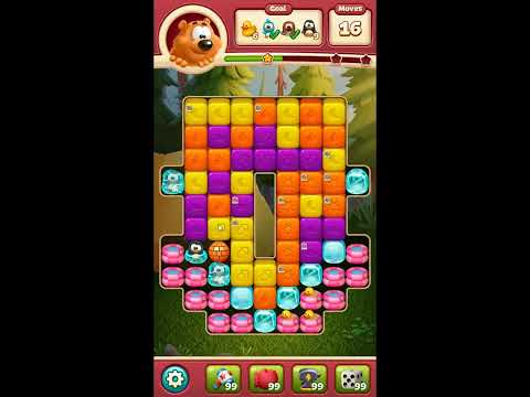 Toon Blast Level 7799 - NO BOOSTERS 🐻🐺🐱 | SKILLGAMING ✔️